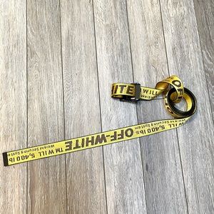 Off-white belt